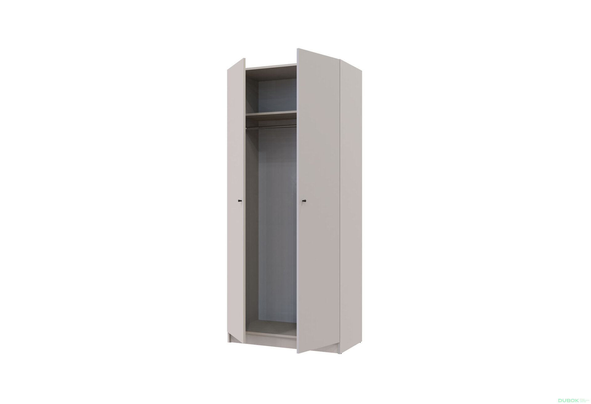 Obrázek 5 - Skříň Promo se 2 dveřmi 90 cm kašmír
