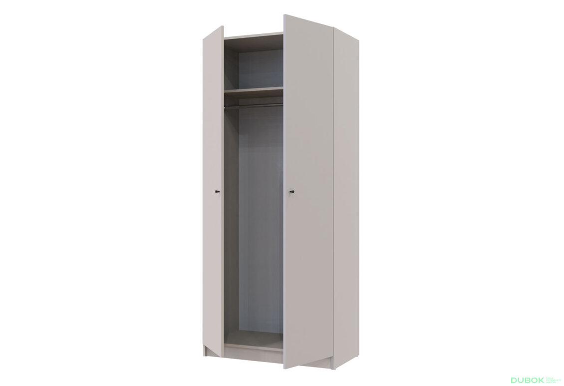 Obrázek 5 - Skříň Promo se 2 dveřmi 90 cm kašmír