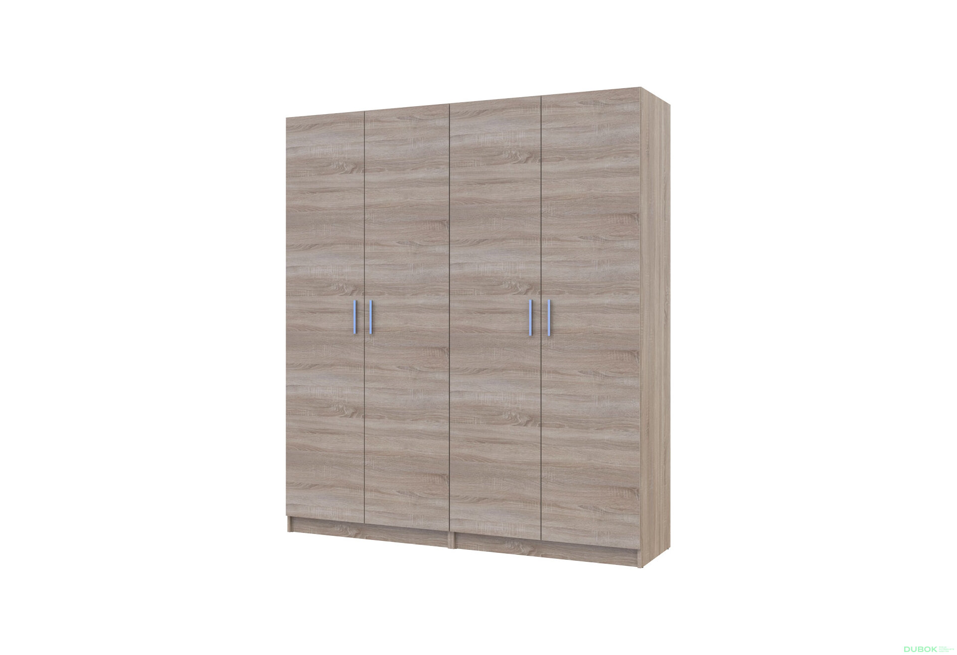 Obrázek 3 - Skříň Promo s policemi 2+2 DTD 180×48×204 Dub sonoma