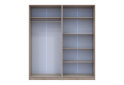Obrázek 8 - Skříň Promo s policemi 2+2 DTD 180×48×204 Dub sonoma