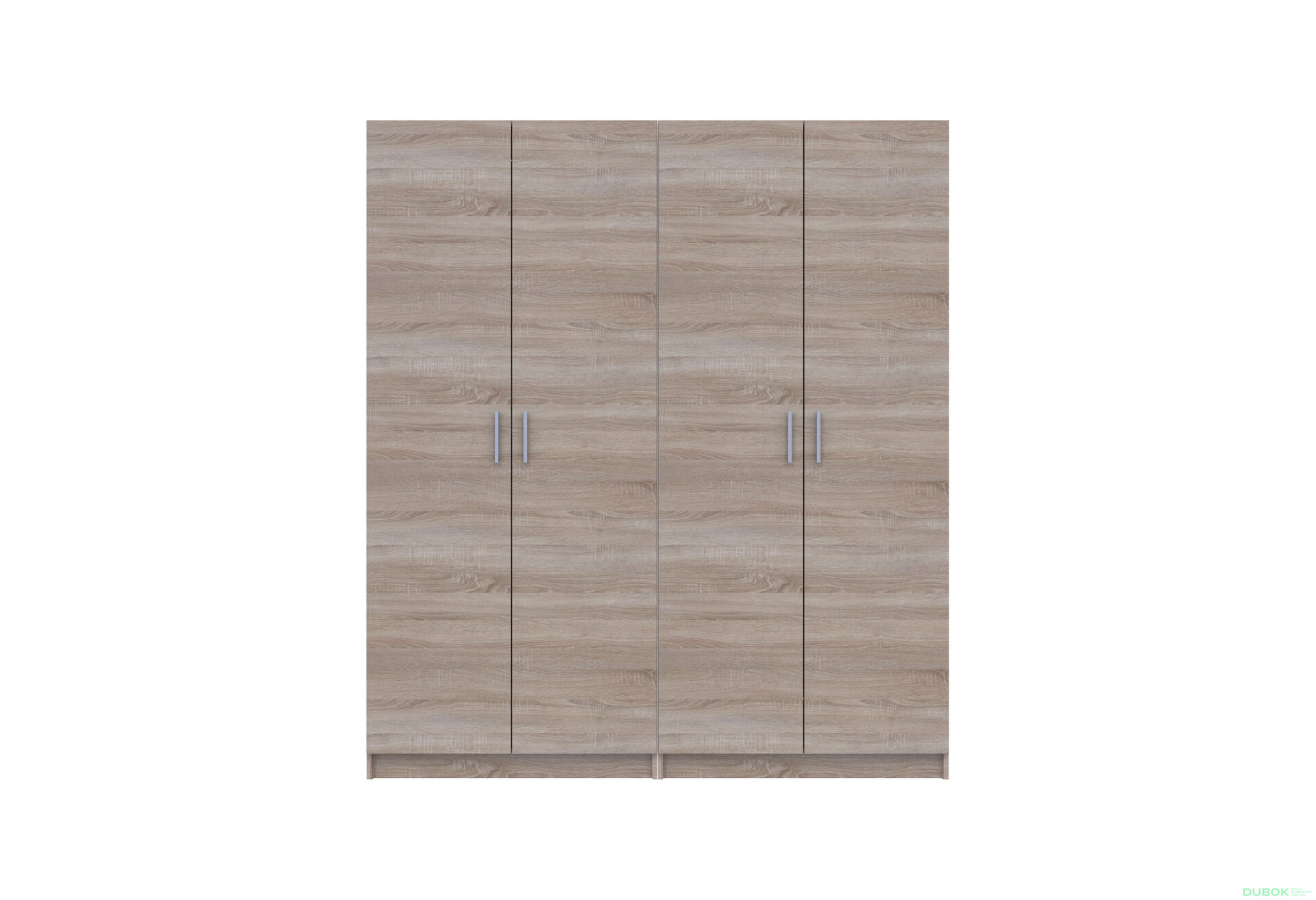 Obrázek 4 - Skříň Promo s policemi 2+2 DTD 180×48×204 Dub sonoma