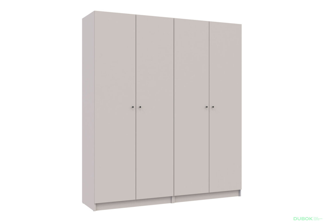 Obrázek 5 - Skříň Promo s policemi 2+2 DTD 180×48×204 Kašmír