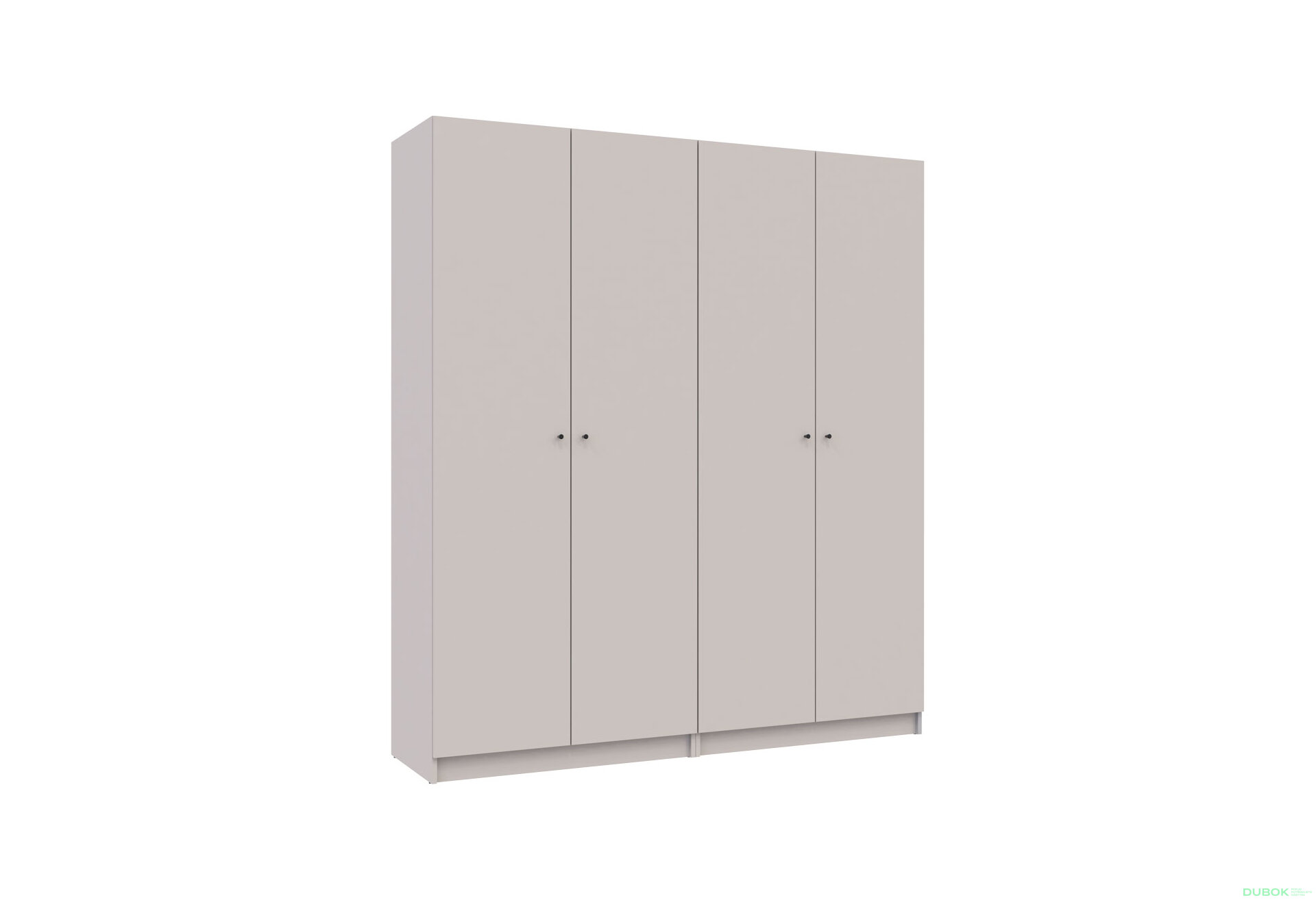Obrázek 11 - Skříň Promo s policemi 2+2 DTD 180×48×204 Kašmír