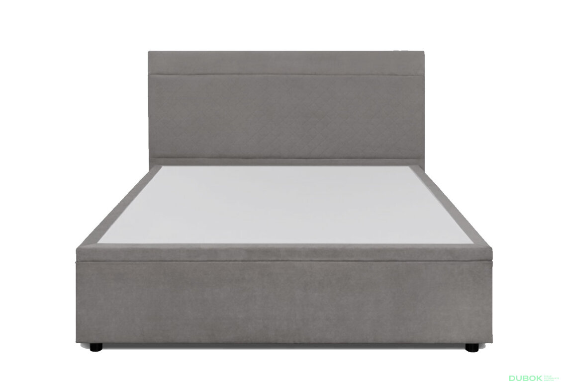 Obrázek 4 - Postel Fro Pik 140x200 s roštem, úložným prostorem Mono 246, šedá