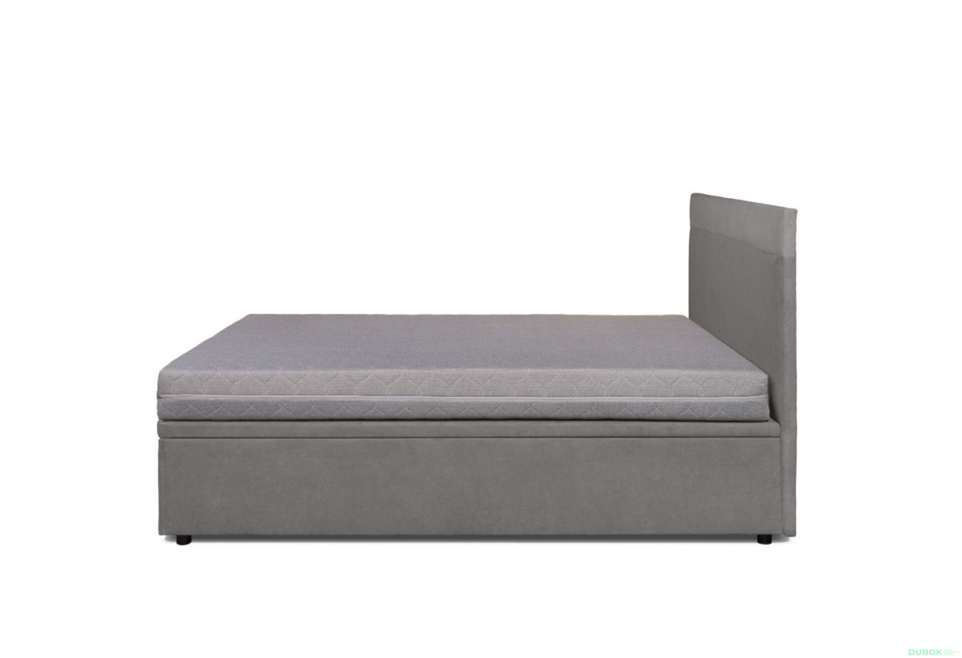 Obrázek 8 - Postel Fro Pik 140x200 s roštem, úložným prostorem Mono 246, šedá