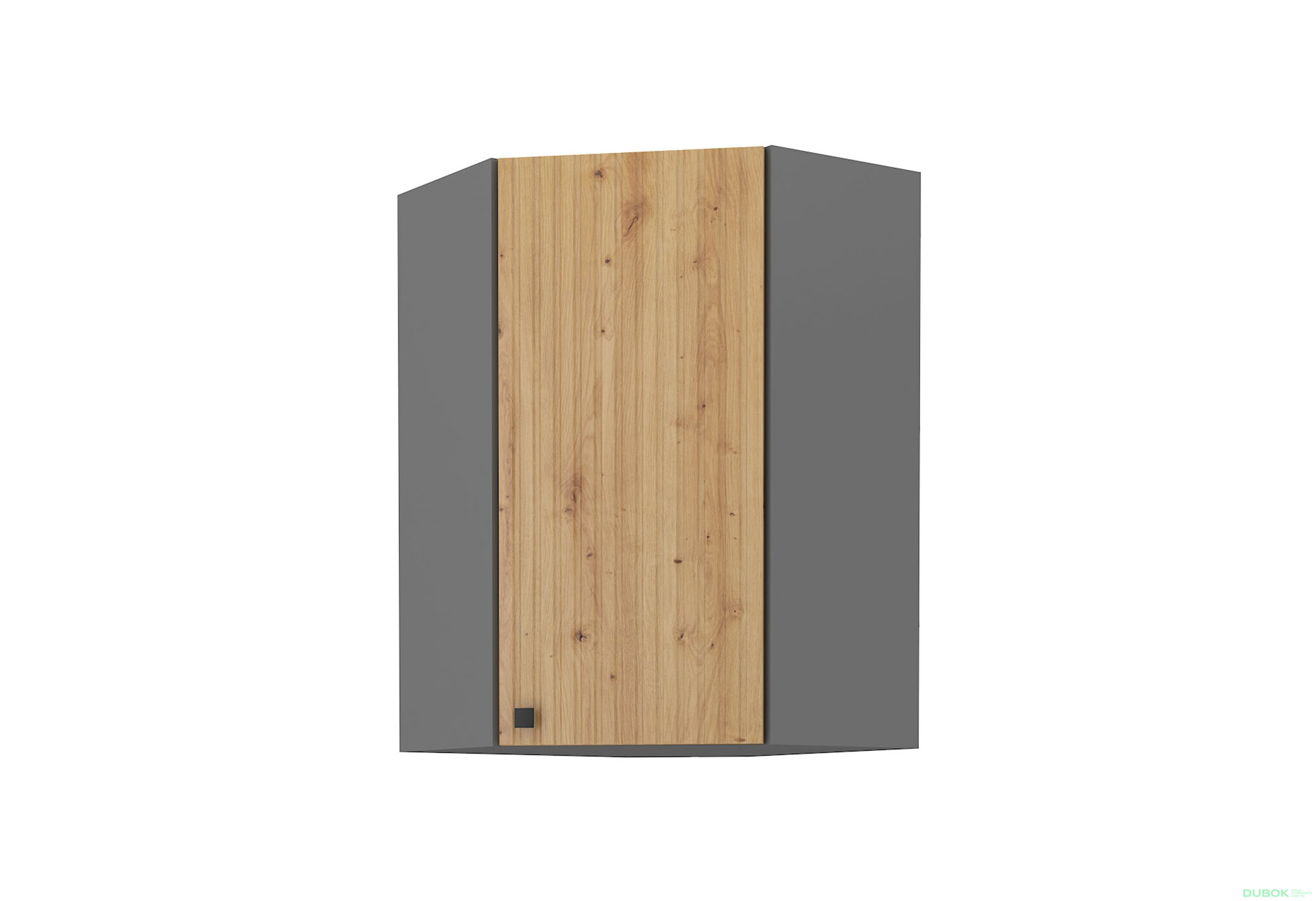 Obrázek 1 - 58x58 GN-90 1F Ava antracit / dub artisan