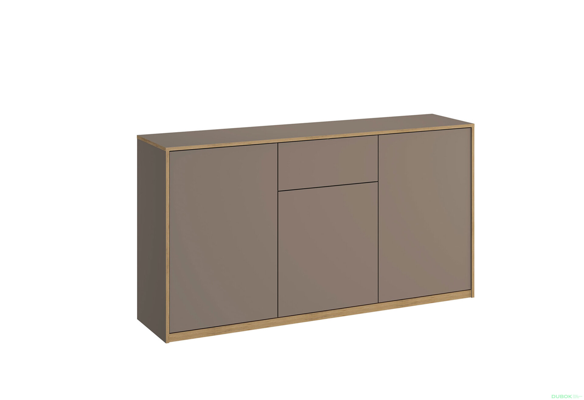 Obrázek 2 - Komoda 3d1s šedý kubanit Complex