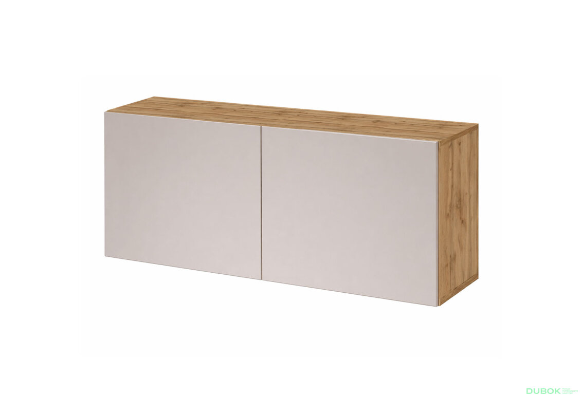 Nástavec na skříň 80 cm dub apalačský / kašmír Space