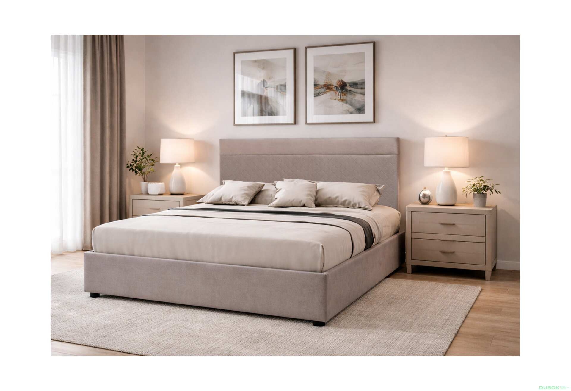 Obrázek 2 - Postel Fro Pik 160x200 Mono 233, béž