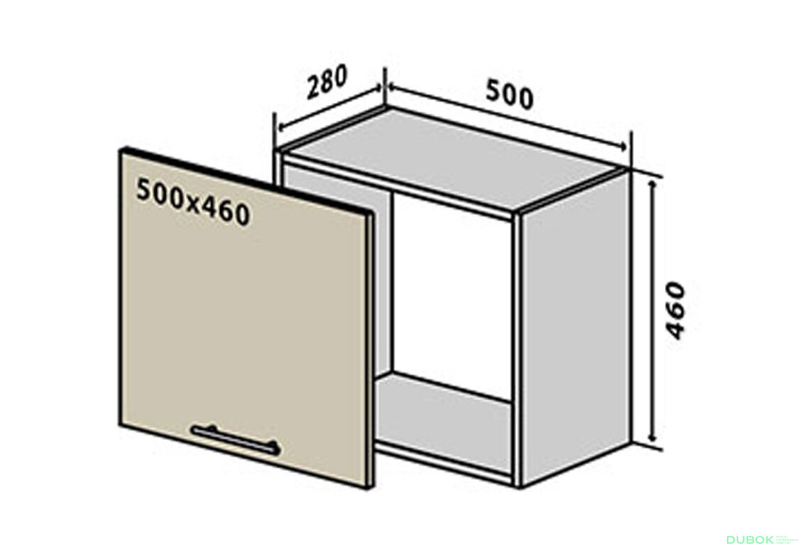 V29 Skříňka 1D 50 Prajm / Prime