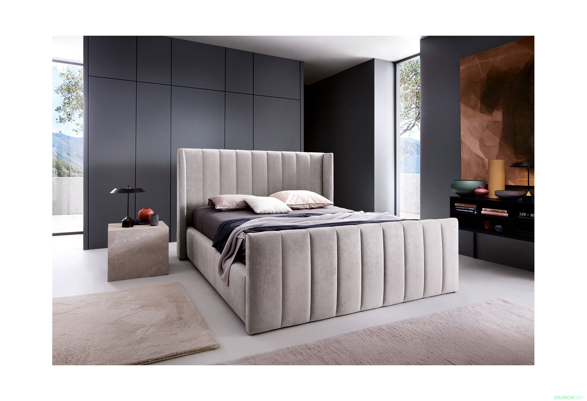 Obrázek 5 - Postel Malibu 160x200 Storm 70 Davis