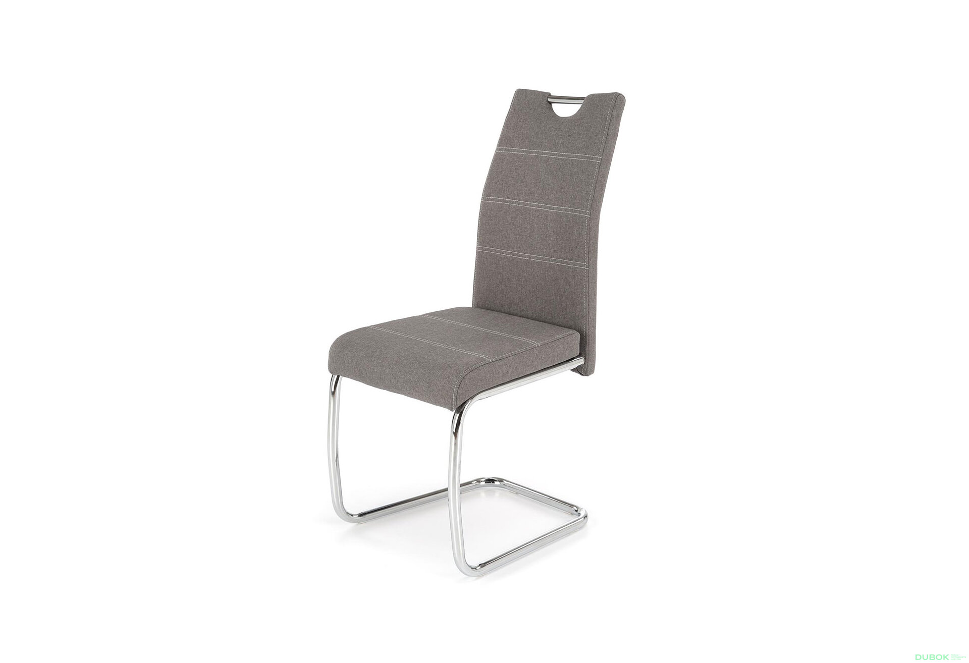 Obrázek 1 - Židle K349 chrom, tkanina popel
