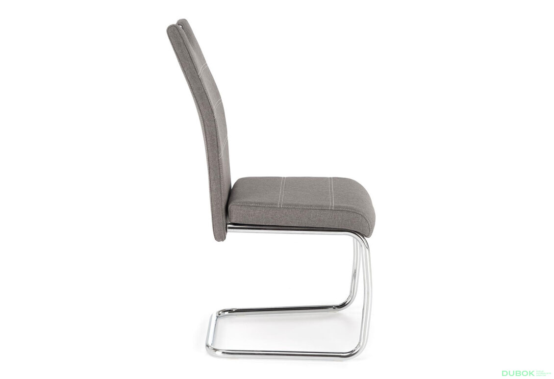 Obrázek 5 - Židle K349 chrom, tkanina popel