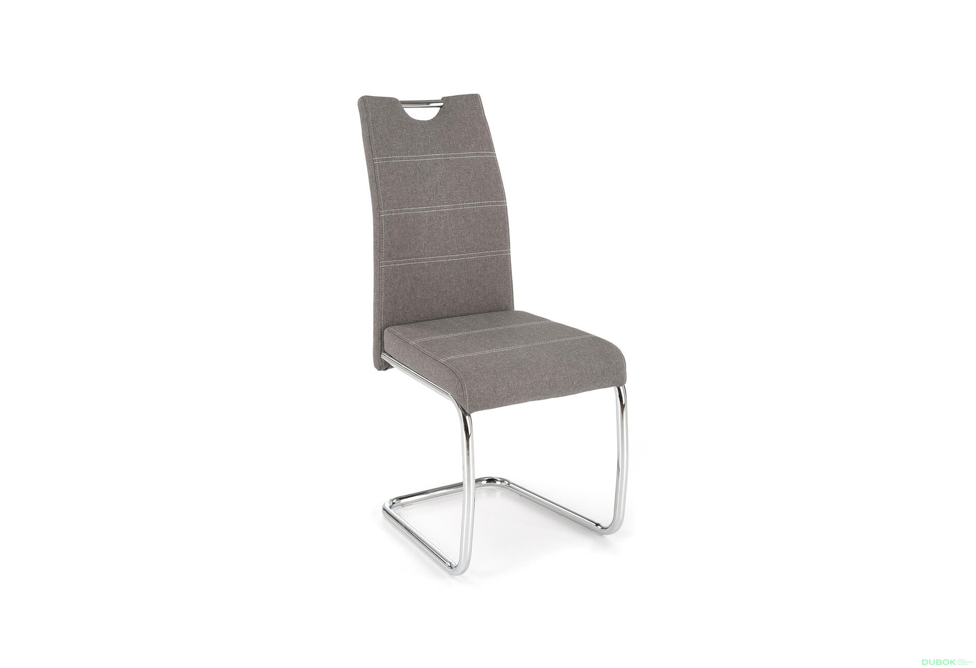 Obrázek 3 - Židle K349 chrom, tkanina popel