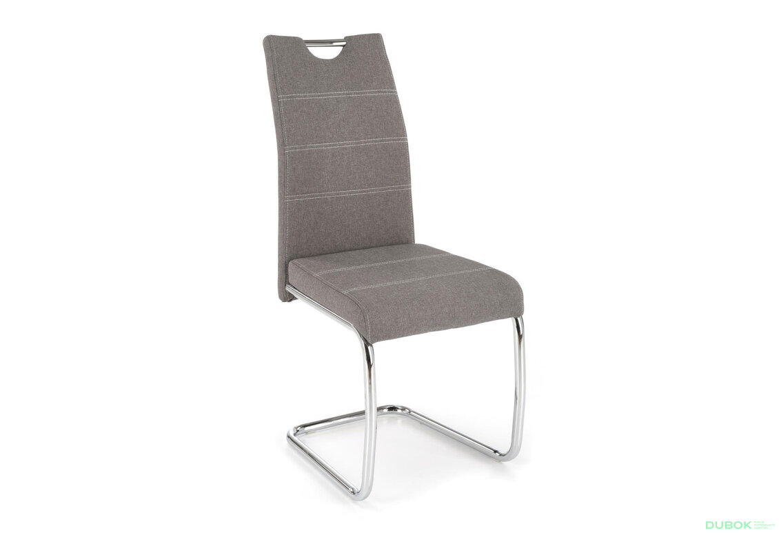 Obrázek 3 - Židle K349 chrom, tkanina popel