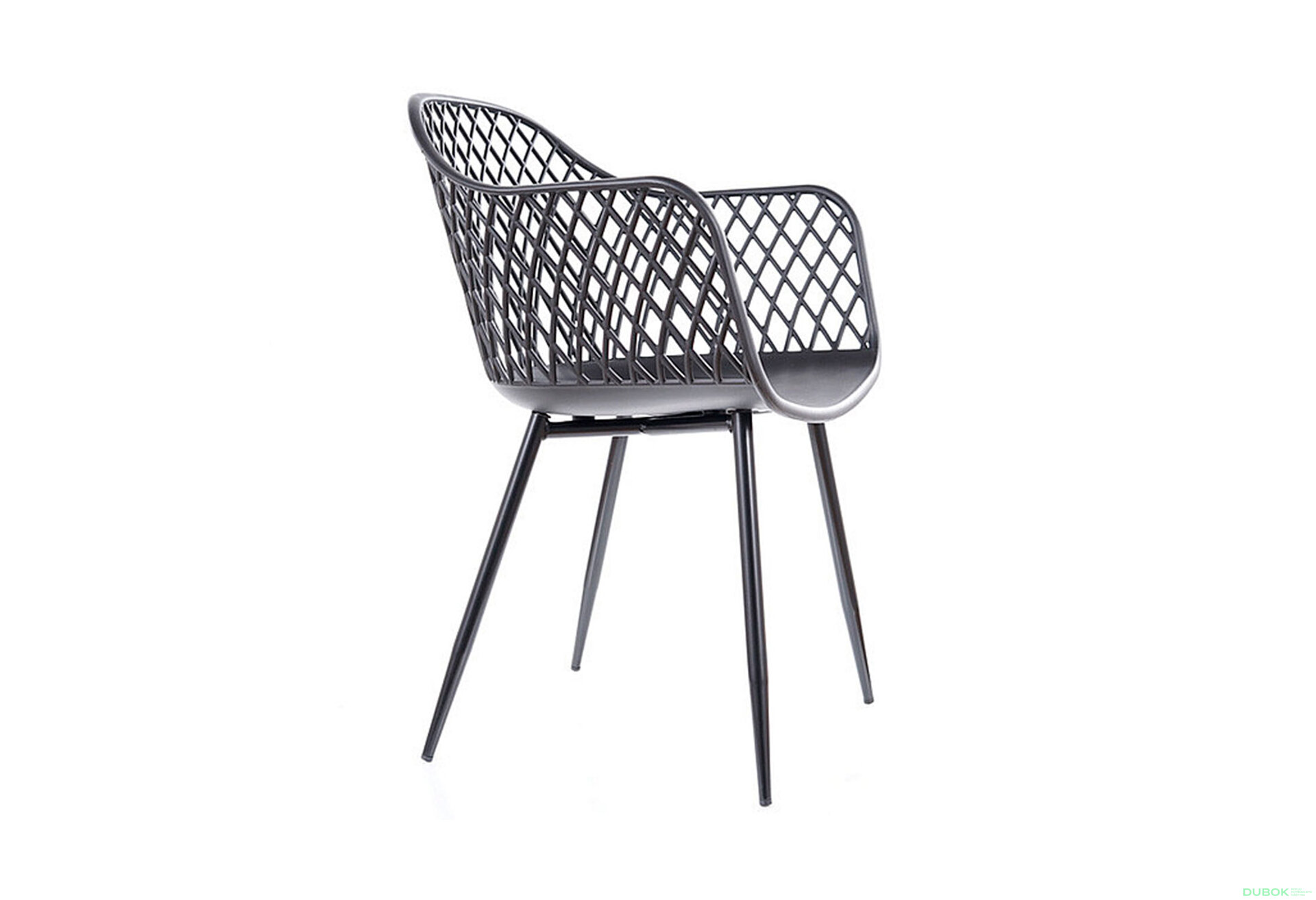 Obrázek 4 - Židle Corral B černý, matná černá kov