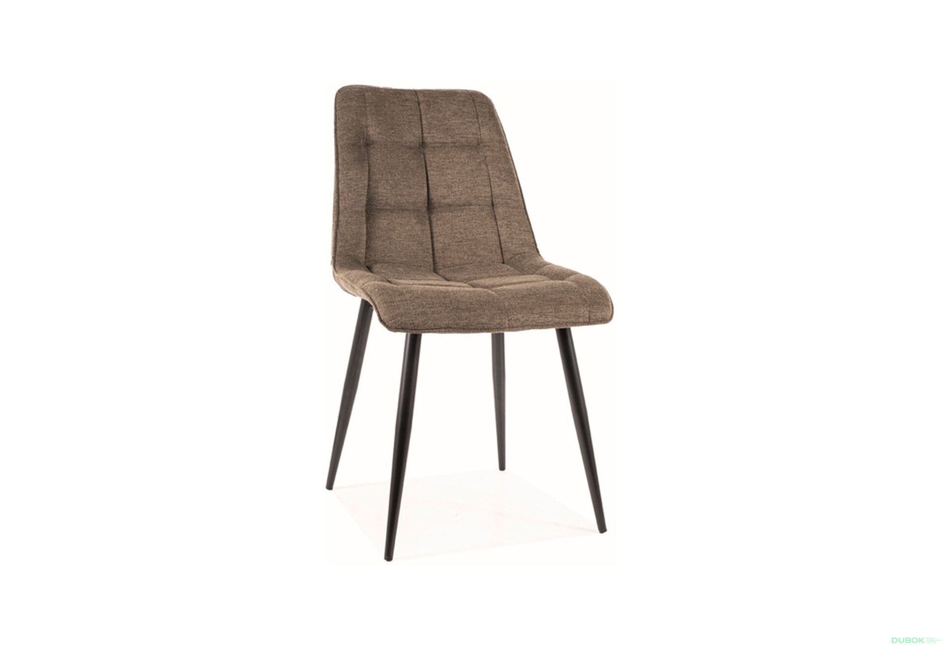 Obrázek 2 - Židle Chic Brego 77 olivový, černý kov