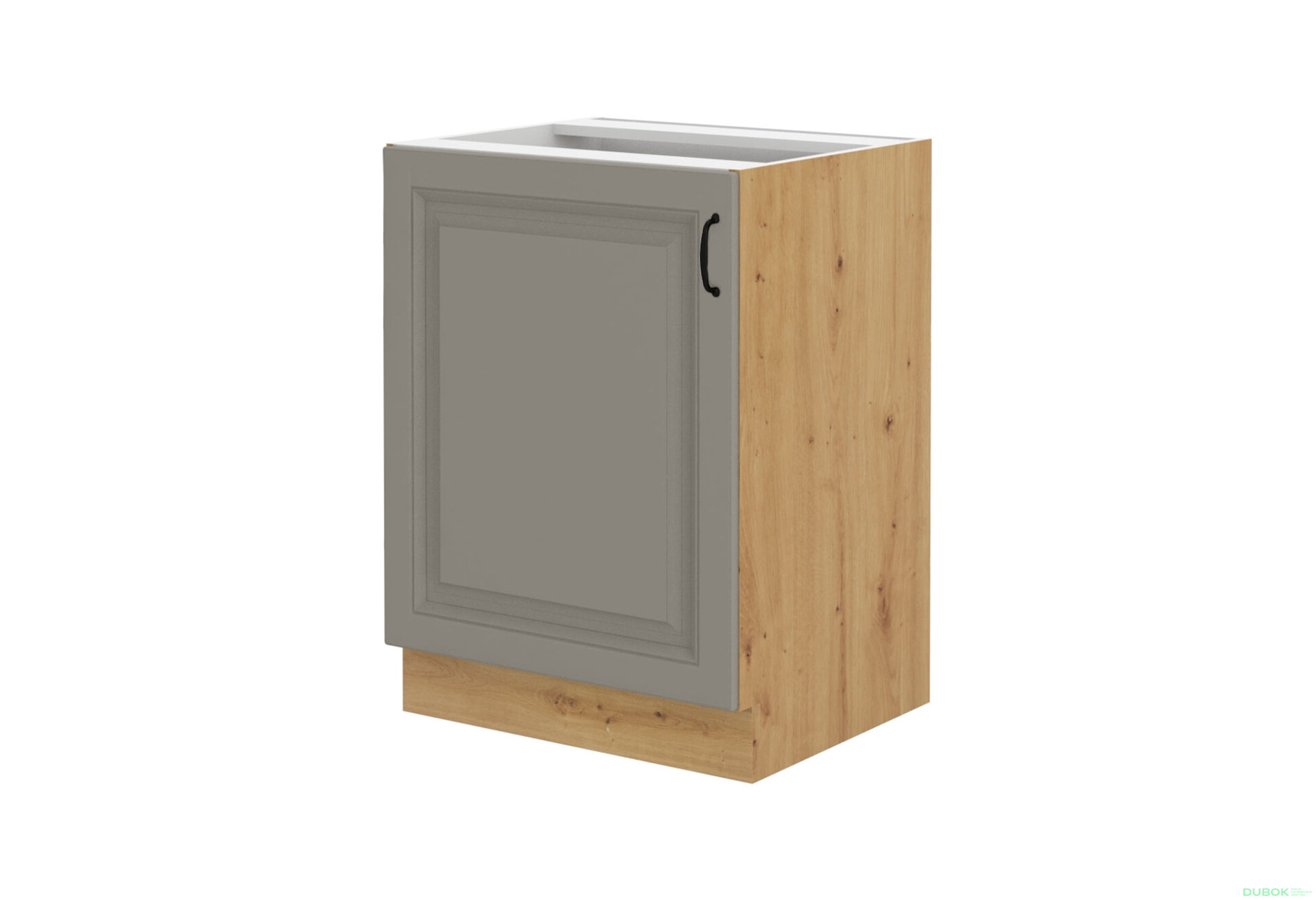 Obrázek 4101 - Kuchyňská sestava 1.2x2.4 m Stilo dub artisan / clay grey