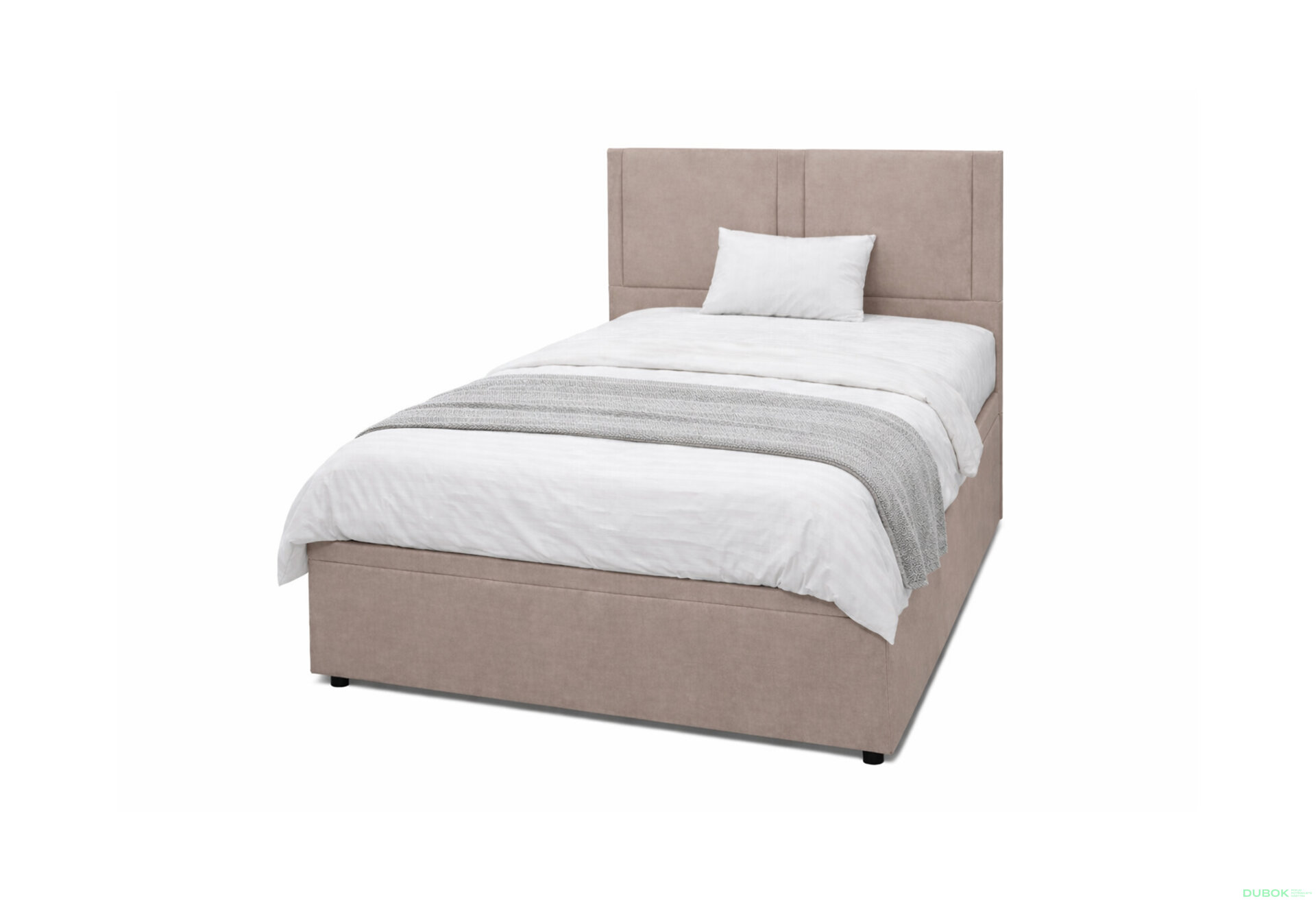 Obrázek 1 - Postel Fro Sol 120x200 s roštem, úložným prostorem Mono 233, béž
