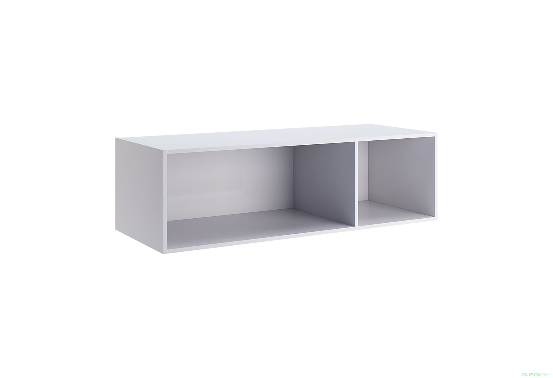 Obrázek 1 - Korpus Nástavec na skříň 3dv Bílý lesk Idea