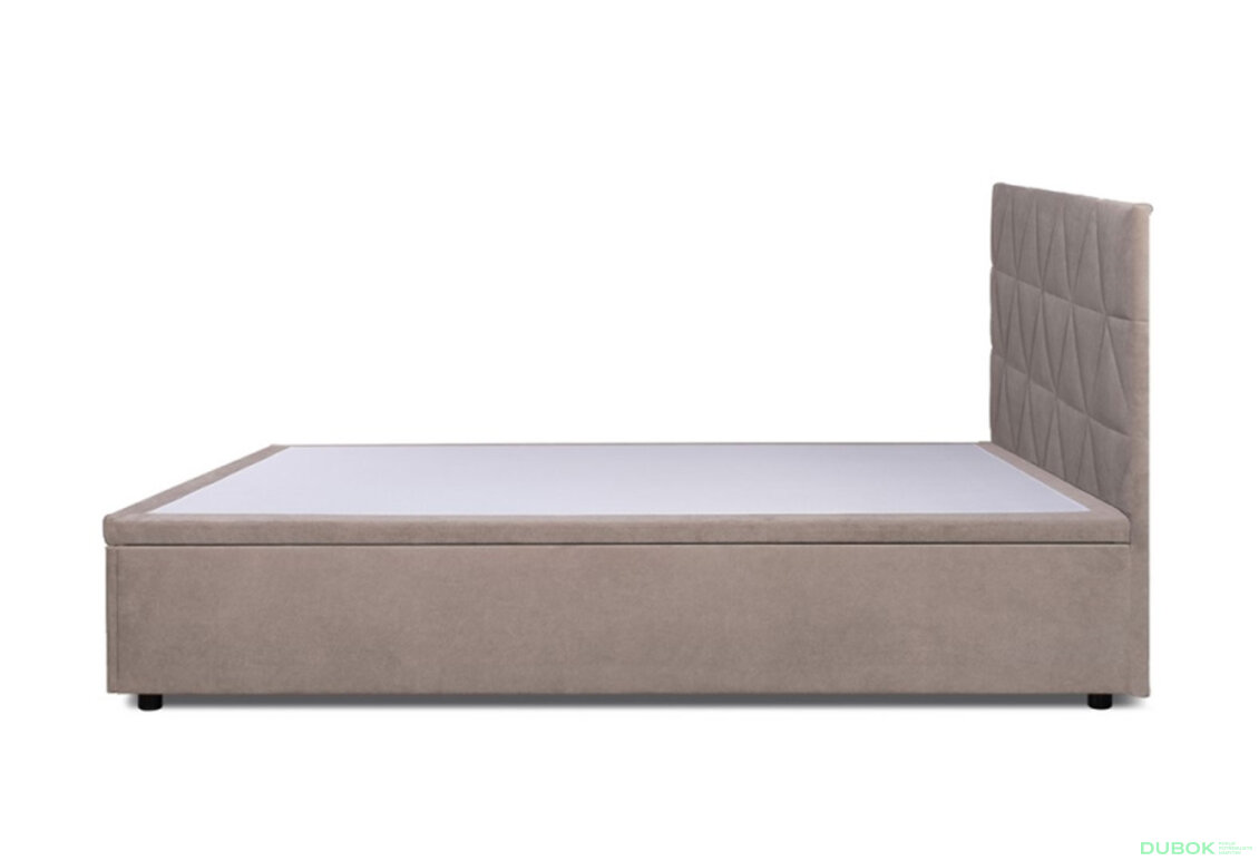 Obrázek 5 - Postel Fro Caro 120x200 s roštem, úložným prostorem Mono 233, béž