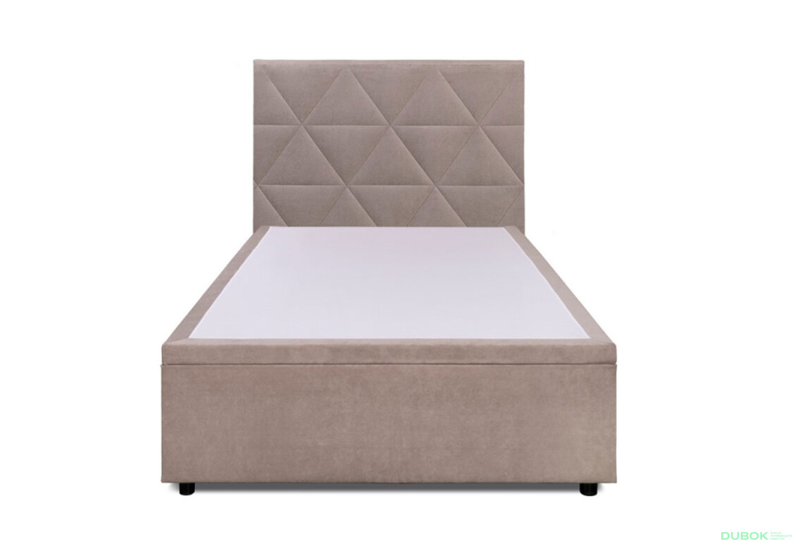Obrázek 4 - Postel Fro Caro 120x200 s roštem, úložným prostorem Mono 233, béž