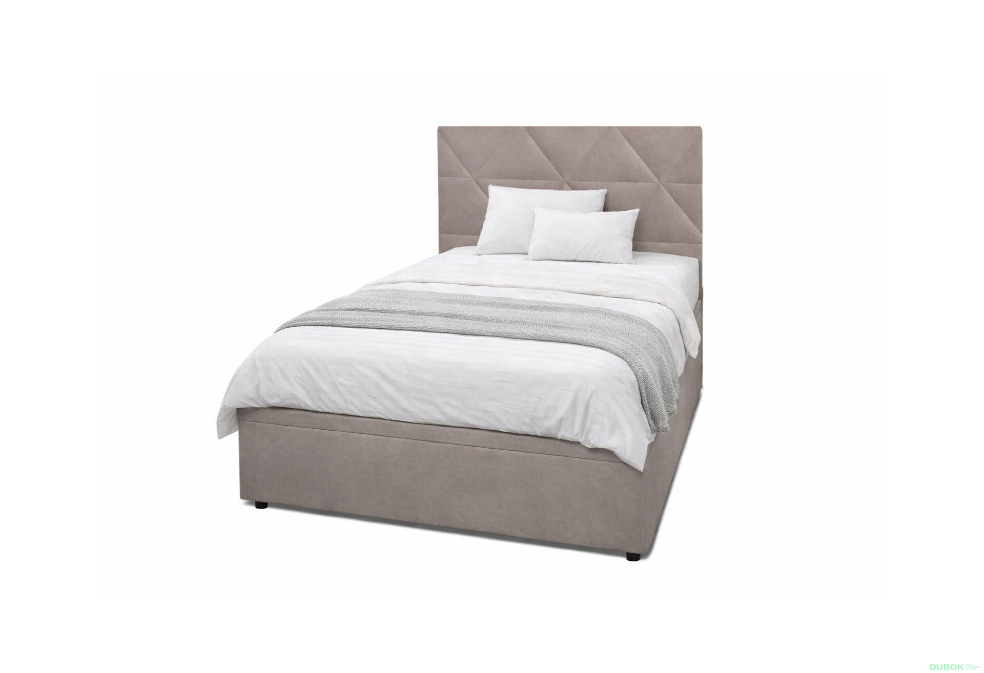 Obrázek 1 - Postel Fro Caro 120x200 s roštem, úložným prostorem Mono 233, béž