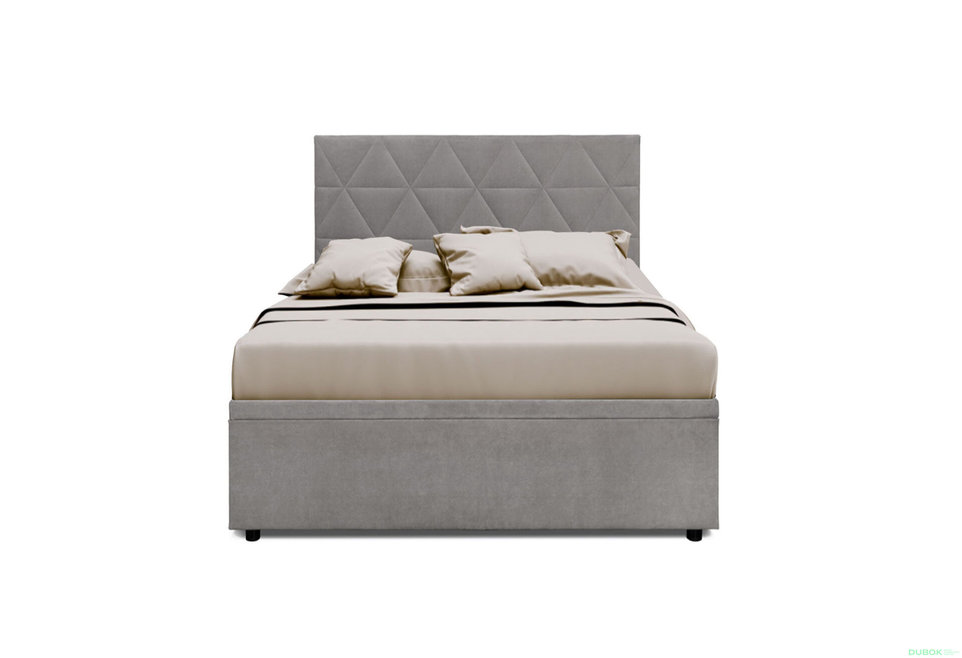 Obrázek 3 - Postel Fro Caro 140x200 s roštem, úložným prostorem Mono 246, šedá