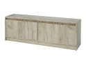 Obrázek 1 - Botník Sara 120x45x33 cm Dub kraft šedý