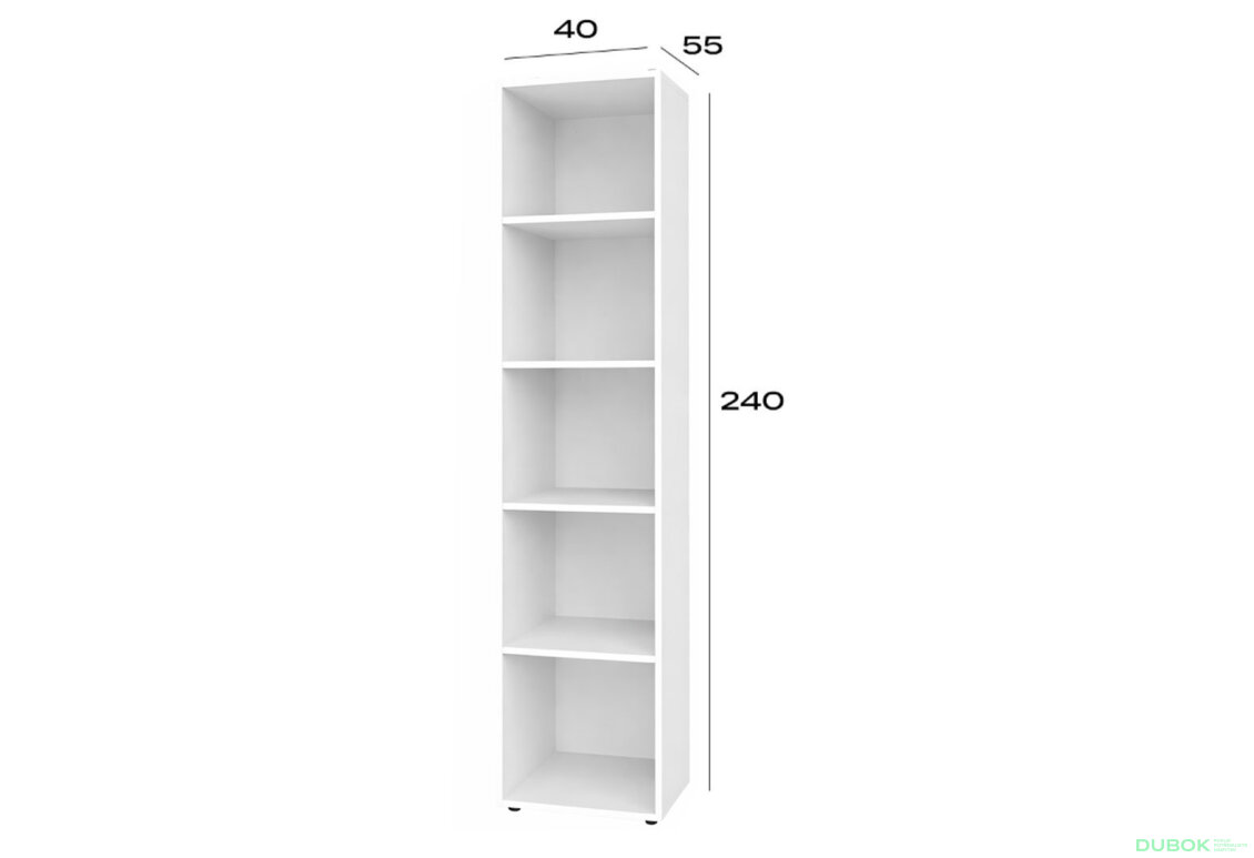 Obrázek 2 - Korpus modul 3 (h-2400*400) nymphaea alba Space