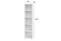 Obrázek 2 - Korpus modul 3 (h-2400*400) nymphaea alba Space