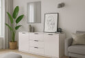 Obrázek 2 - Komoda Roma Color 2 dveře 3 šířky 1,6 m kašmírový lesk
