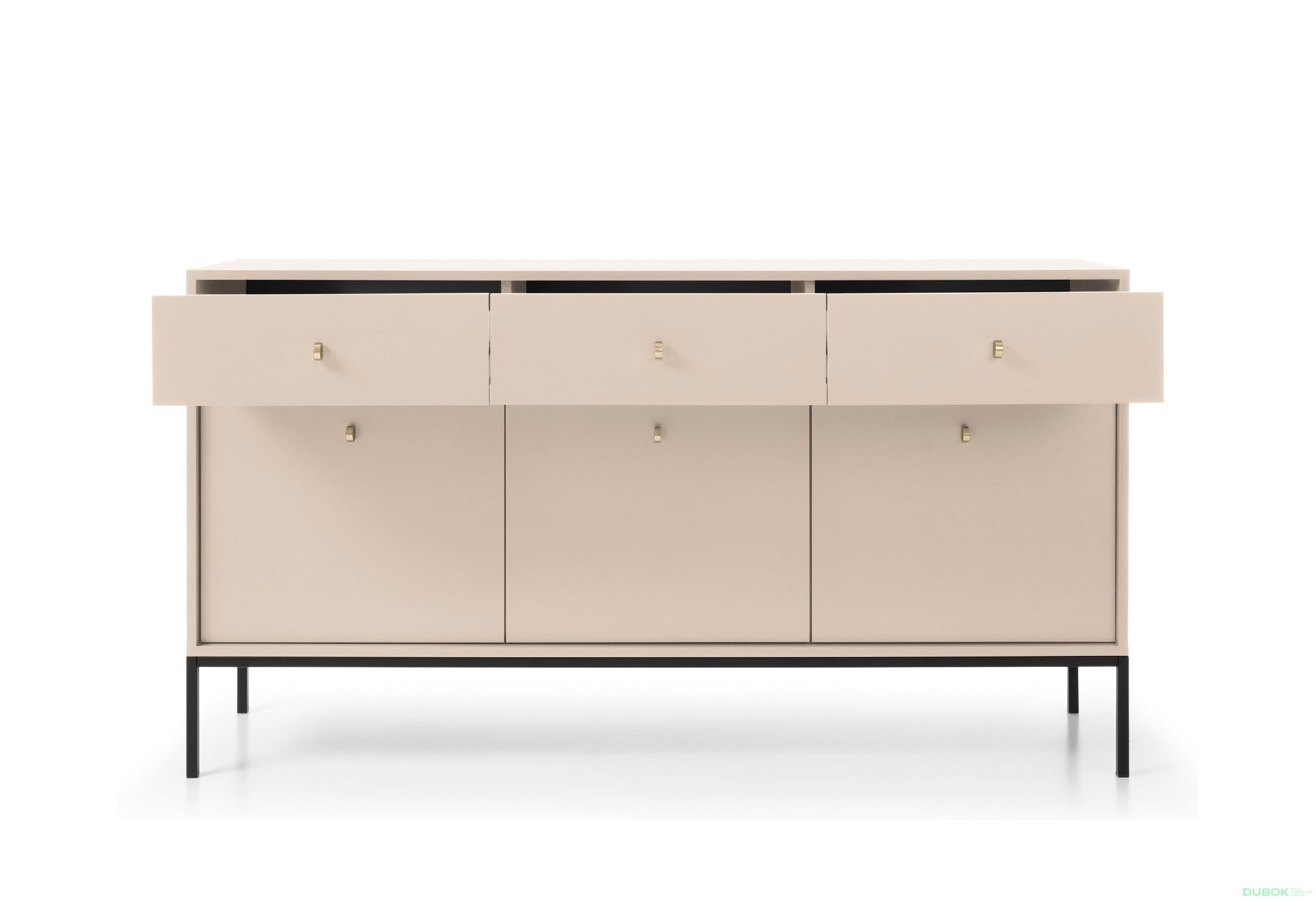 Obrázek 3 - Komoda MKSZ154 Mono pískově béž