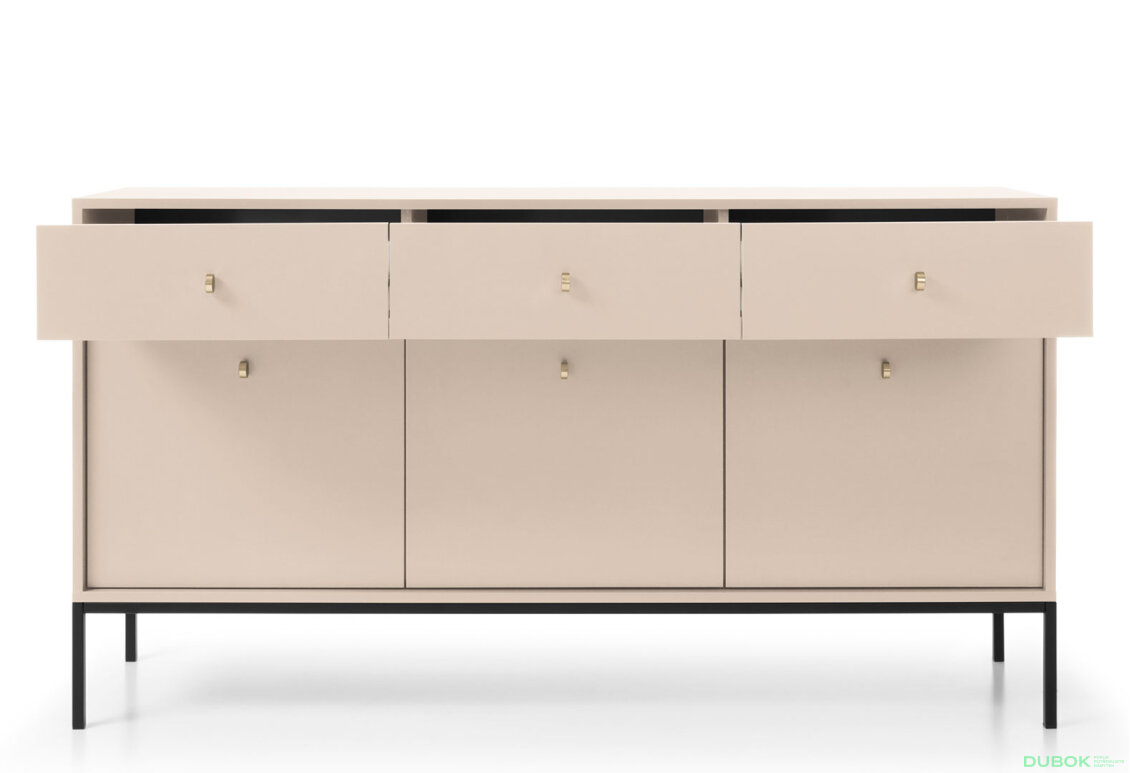 Obrázek 3 - Komoda MKSZ154 Mono pískově béž