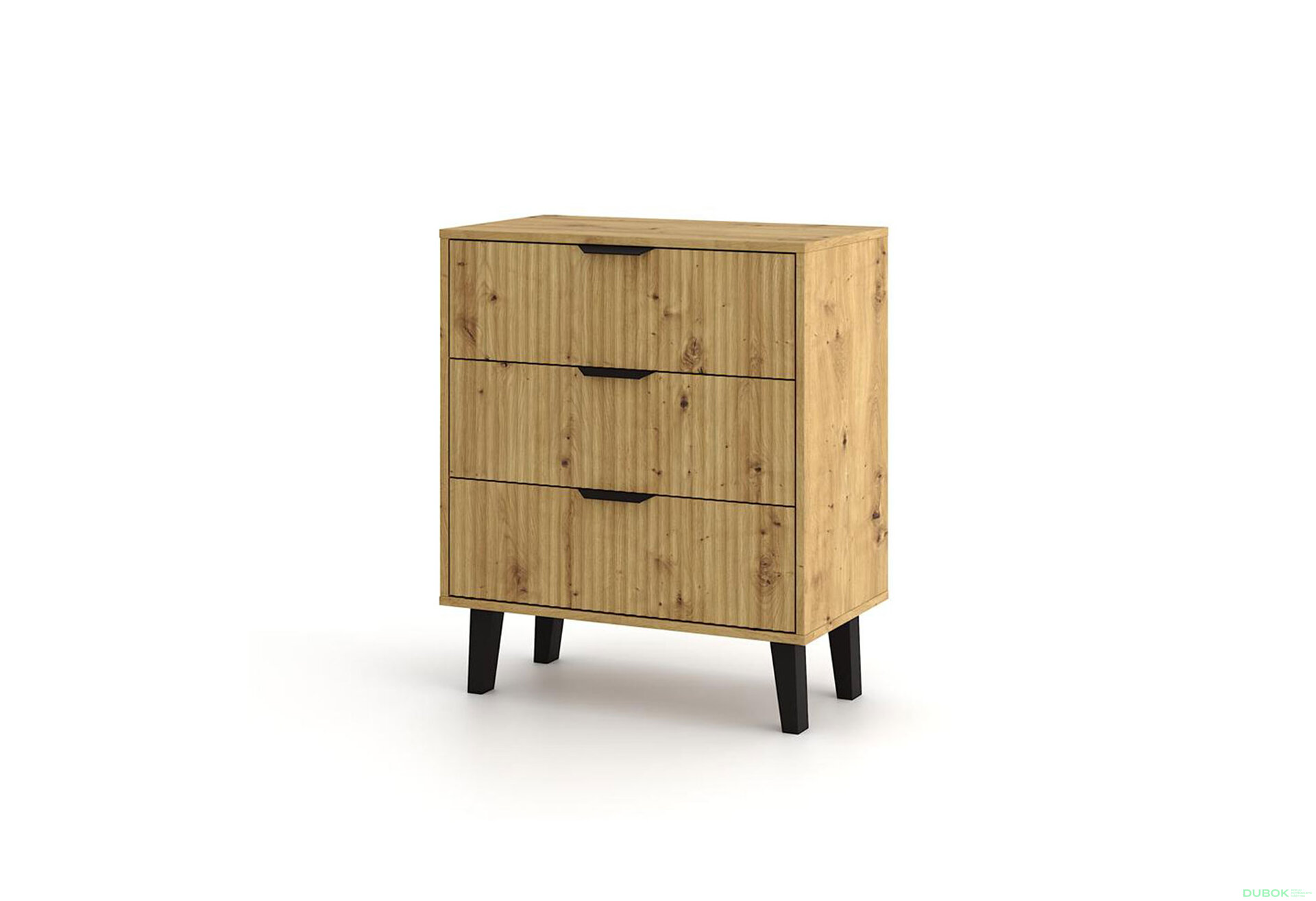 Obrázek 1 - Komoda Borg Duo 3Š dub artisan