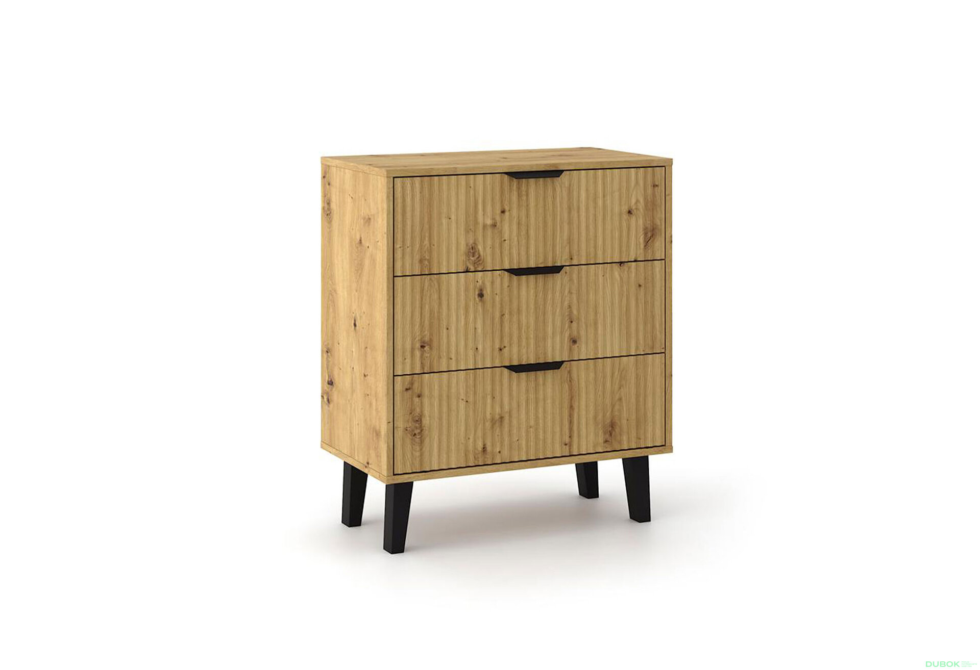 Obrázek 4 - Komoda Borg Duo 3Š dub artisan
