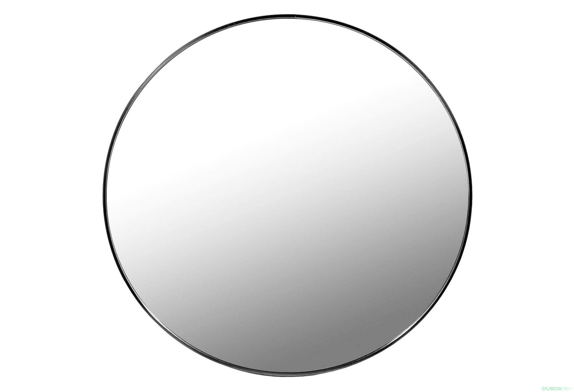 Obrázek 1 - Zrcadlo 70cm černý rám