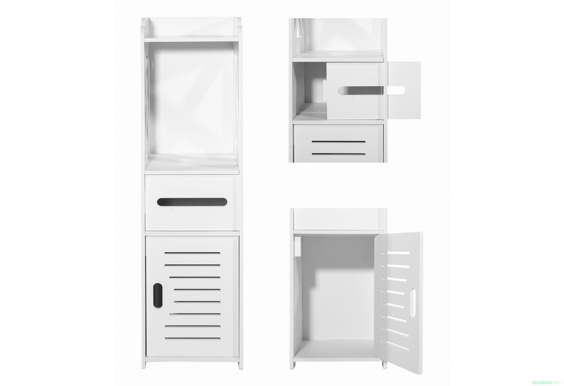 Obrázek 1 - Koupelnová skříňka sloupek 80 cm
