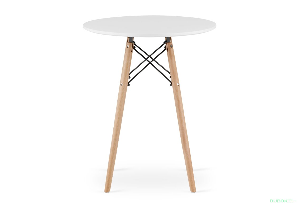 Obrázek 2 - Stůl TODI Kulatý 60cm - bílý