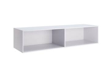 Korpus Nástavec na skříň 4dv Bílý lesk Idea