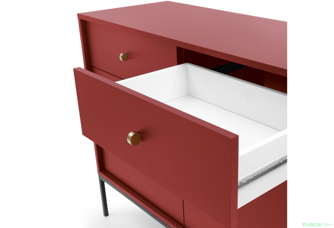 Obrázek 4 - Komoda MKSZ104 Mono bordo