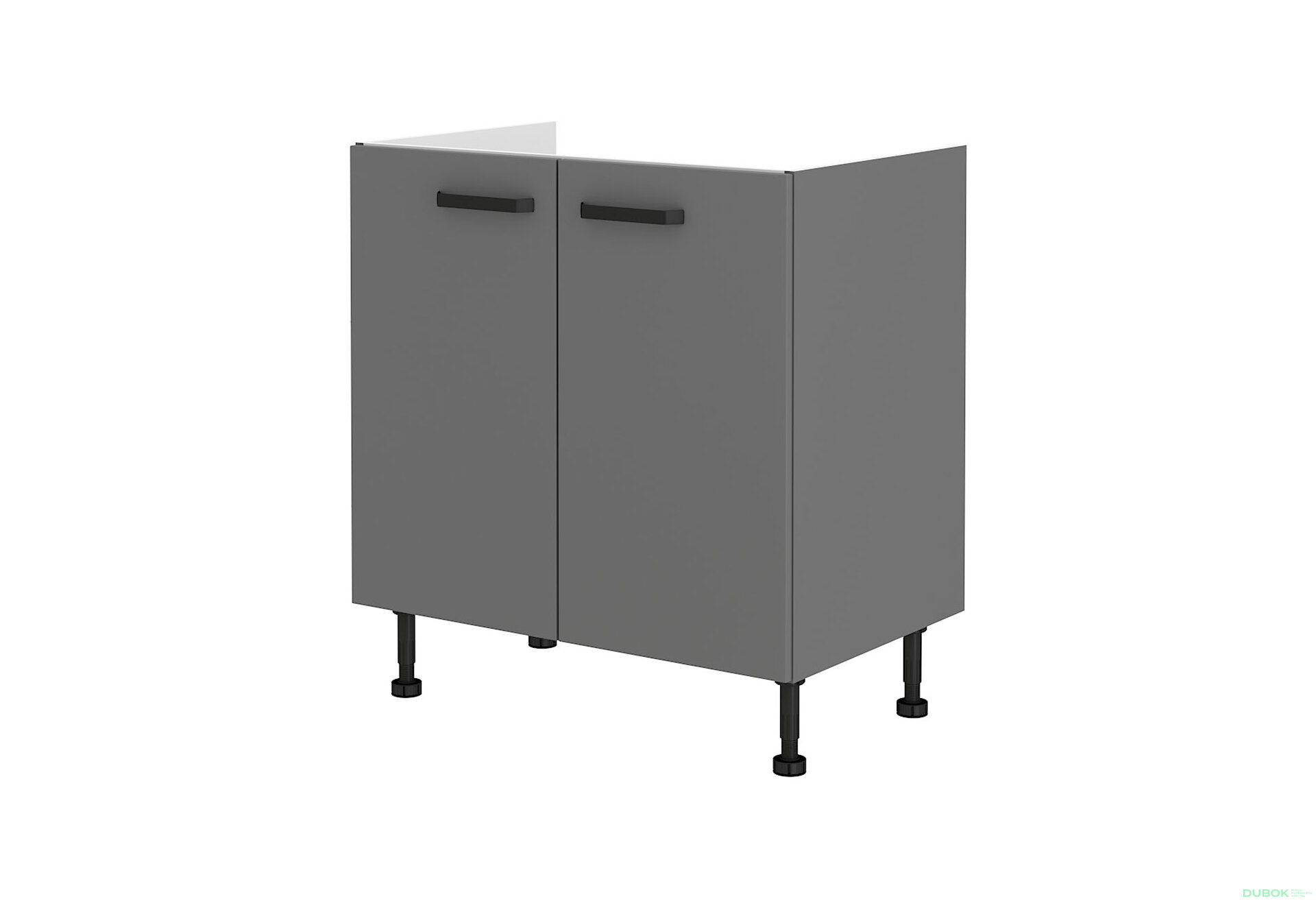 Obrázek 5220 - Kuchyňská sestava 2.5x2.8 m Nessa antracit