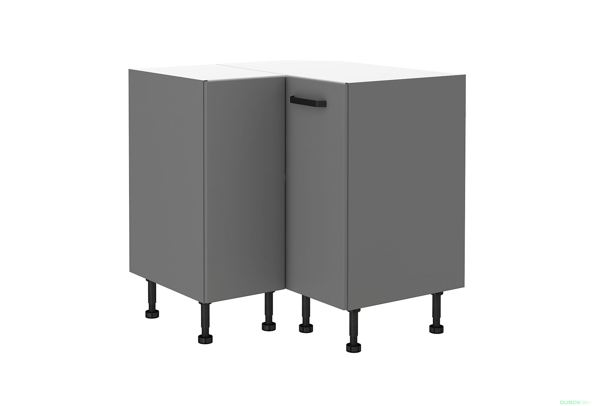 Obrázek 5225 - Kuchyňská sestava 2.5x2.8 m Nessa antracit