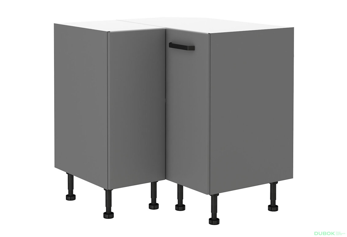 Obrázek 5225 - Kuchyňská sestava 2.5x2.8 m Nessa antracit