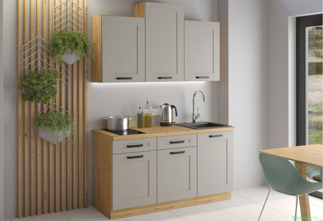 Obrázek 4 - Modulární kuchyně Luna artisan / clay grey