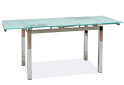 Obrázek 2 - Stůl GD-017 110(170)x74 bílý / chrom