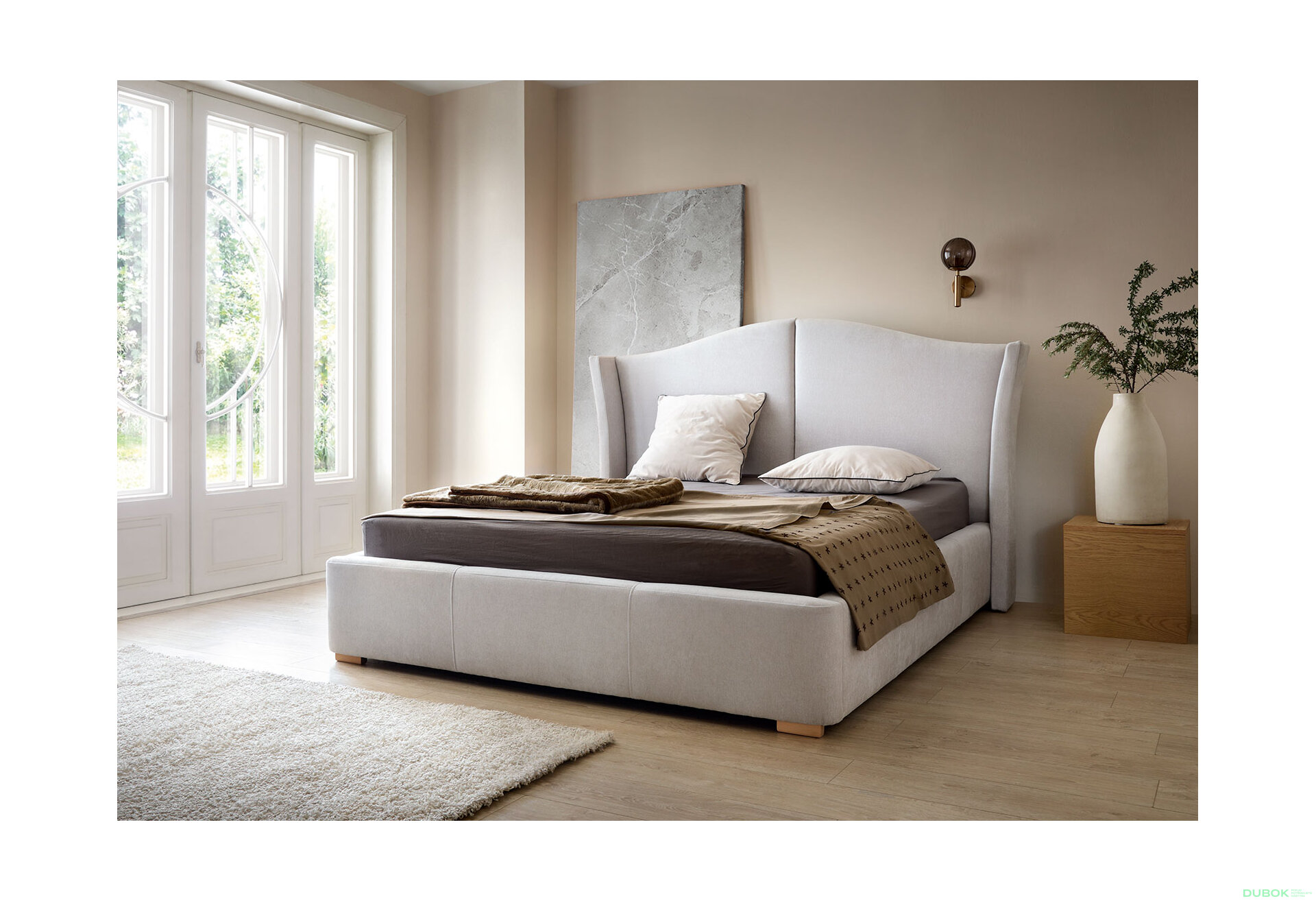 Obrázek 6 - Postel Charlotte 160x200 Massimo 401 Idesin Buk G4
