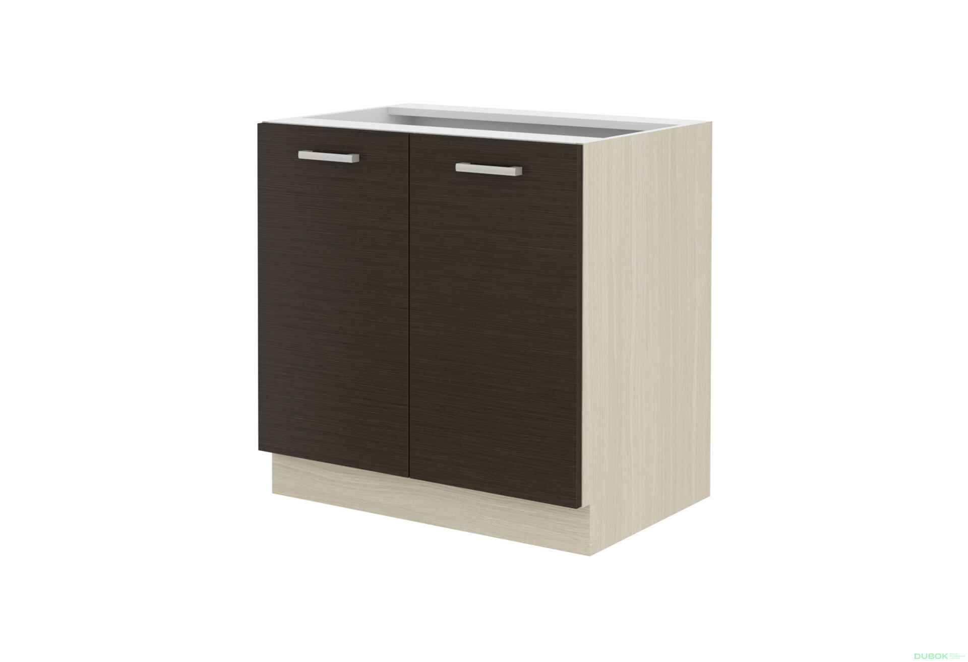 Obrázek 4845 - Kuchyňská sestava 2.7x1.8 m Chamonix dub ferrara / tmavé legno