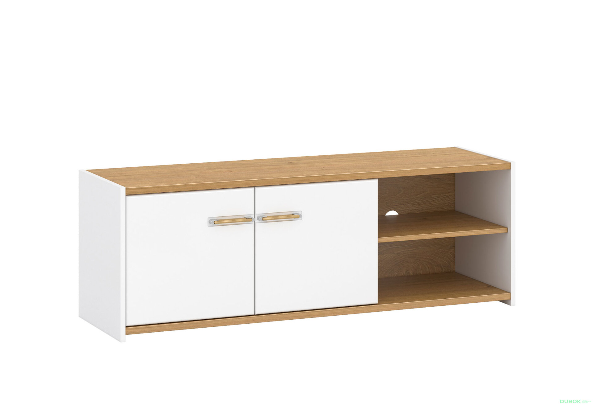 Obrázek 1 - TV stolek 2d/140 bílý mat Adam