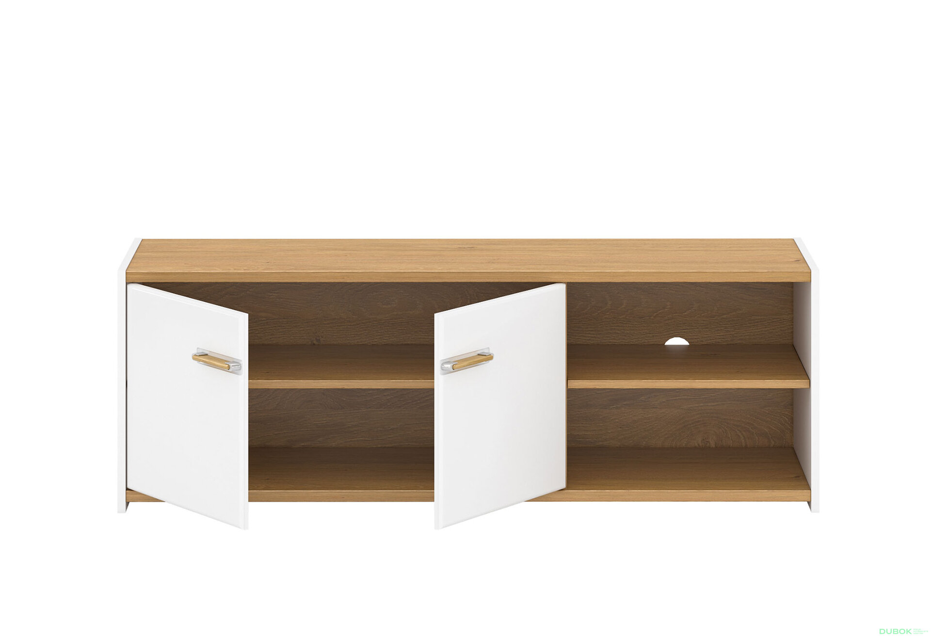 Obrázek 2 - TV stolek 2d/140 bílý mat Adam